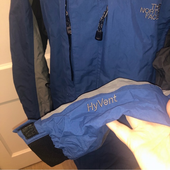 The North Face mens hy vent windbreaker raincoat size large - Picture 4 of 8